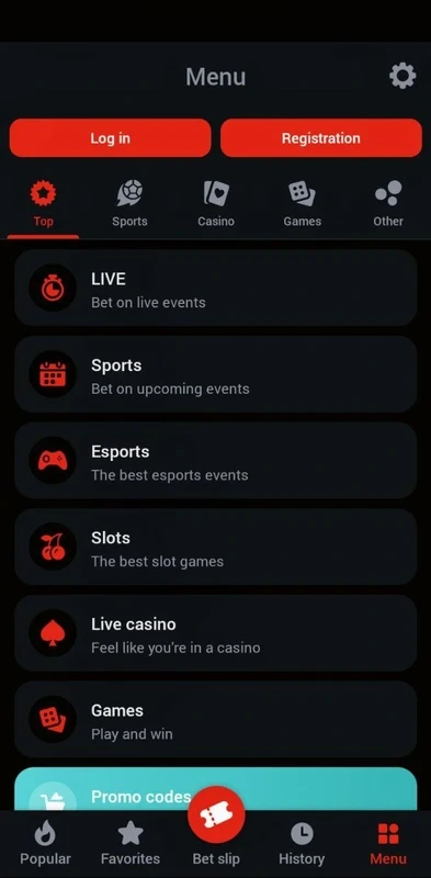 Megapari Platform Screenshot
